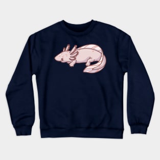 Axolotl (Leucistic) Crewneck Sweatshirt